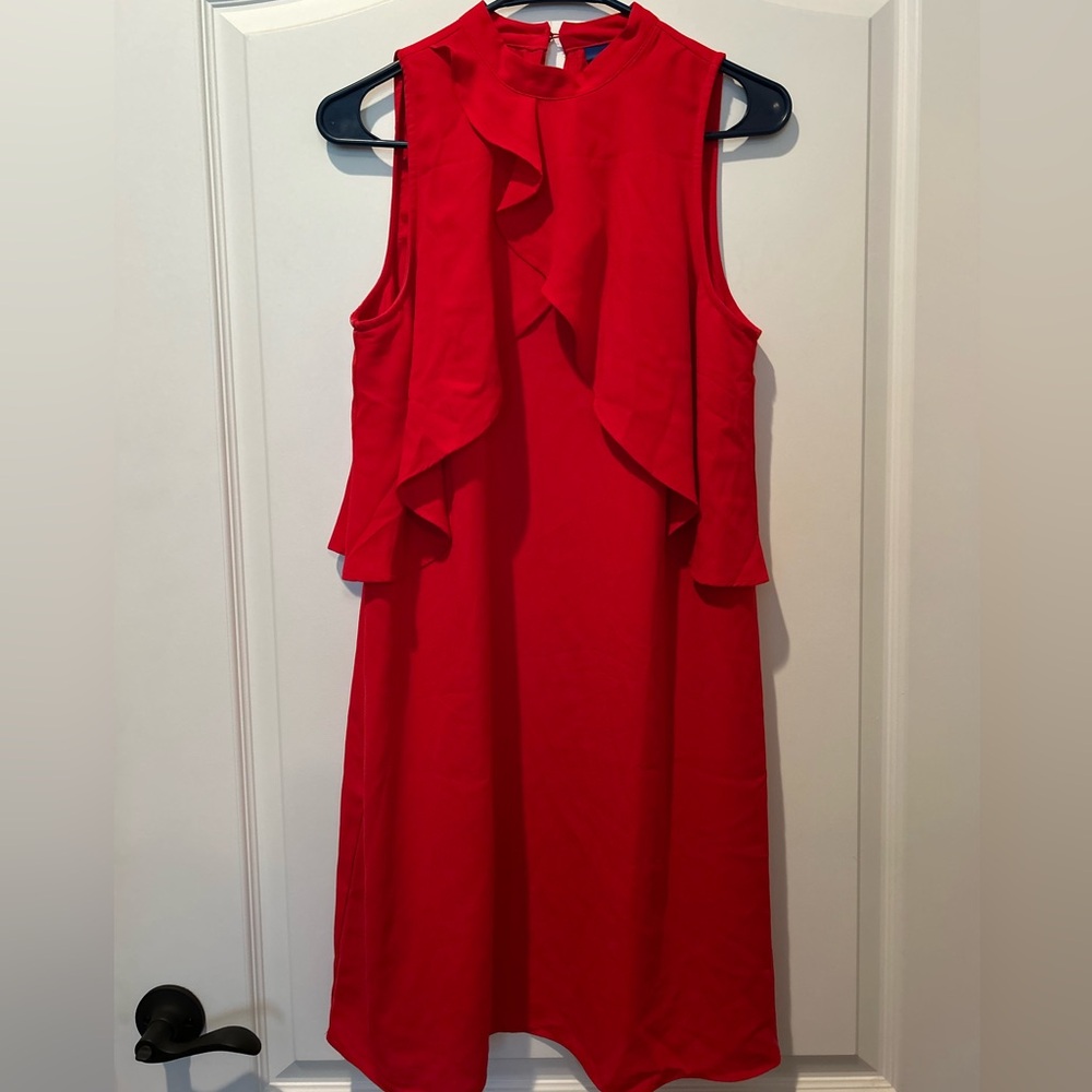 Apt 9 Red Sleeveless Dress Women’s Medium